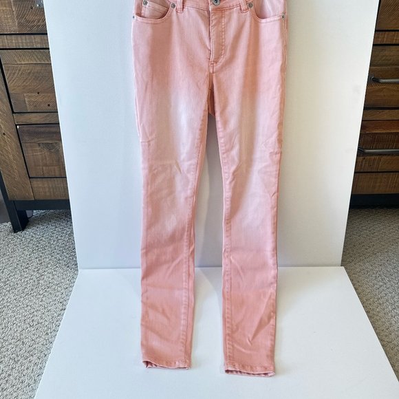 INC Pink Tight Stretch Pants - Picture 2 of 2